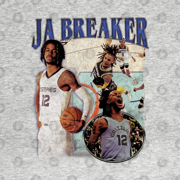 Ja Morant JA BREAKER Vintage by rattraptees